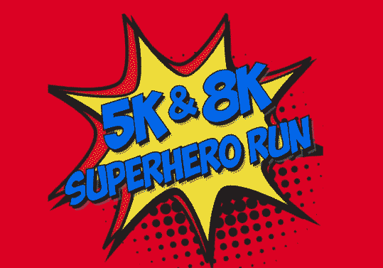 Superhero Run Logo