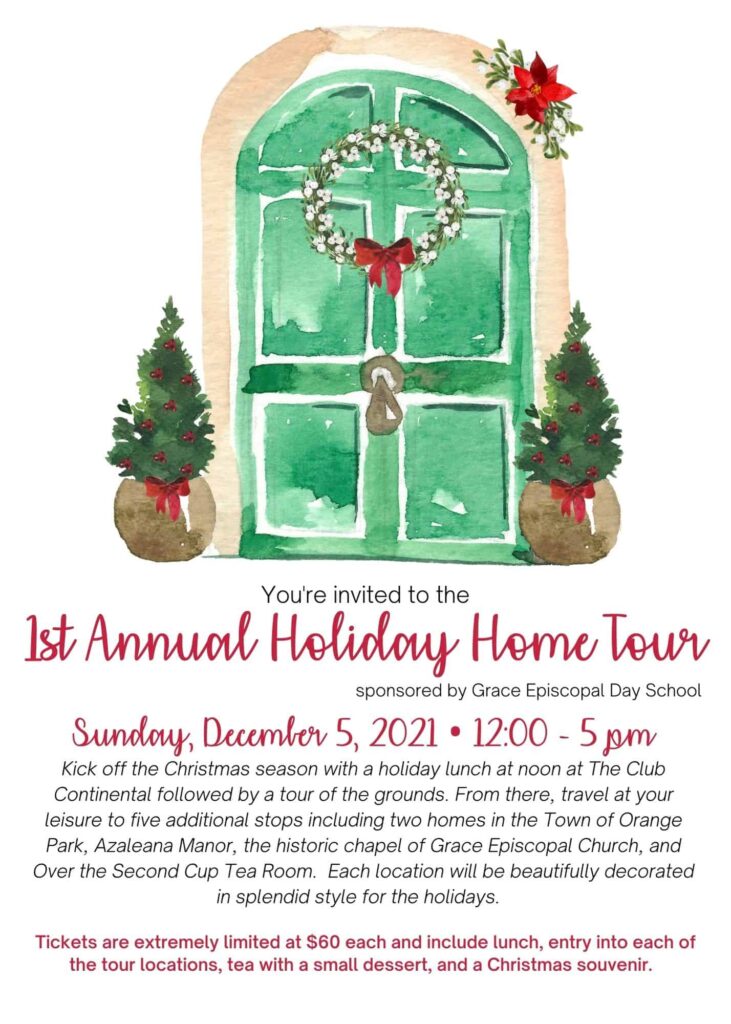 Holiday Home Tour flyer