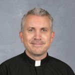 Close up of Father Aaron Smith