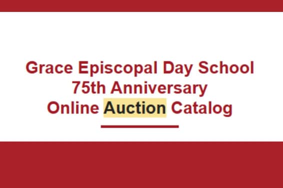 Online Auction Catalog Flyer